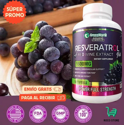 Resvital Pro -  El poder del Resveratrol