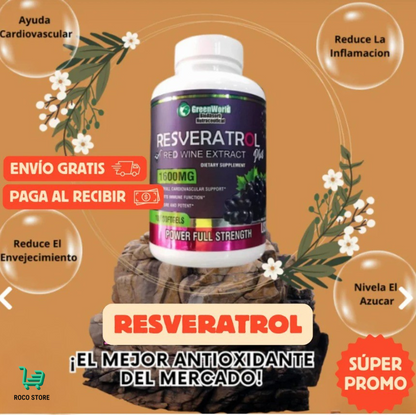 Resvital Pro -  El poder del Resveratrol