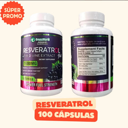 Resvital Pro -  El poder del Resveratrol