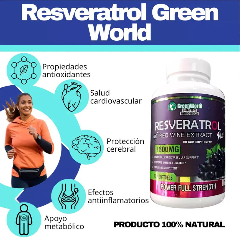 Resvital Pro -  El poder del Resveratrol