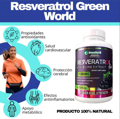 Resvital Pro -  El poder del Resveratrol